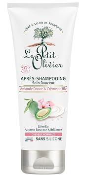 Le Petit Olivier Softening Conditioner - Sweet Almond and Rice for Women - 6.76 Conditioner