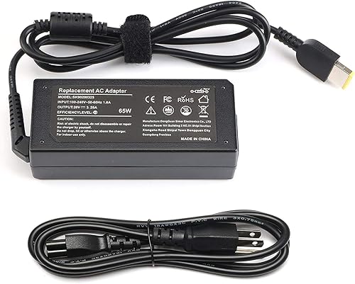 Cargador adaptador de CA para Lenovo ThinkPad X240, X240.I5.8.180SSD.PRO. por Galaxy Bang USA