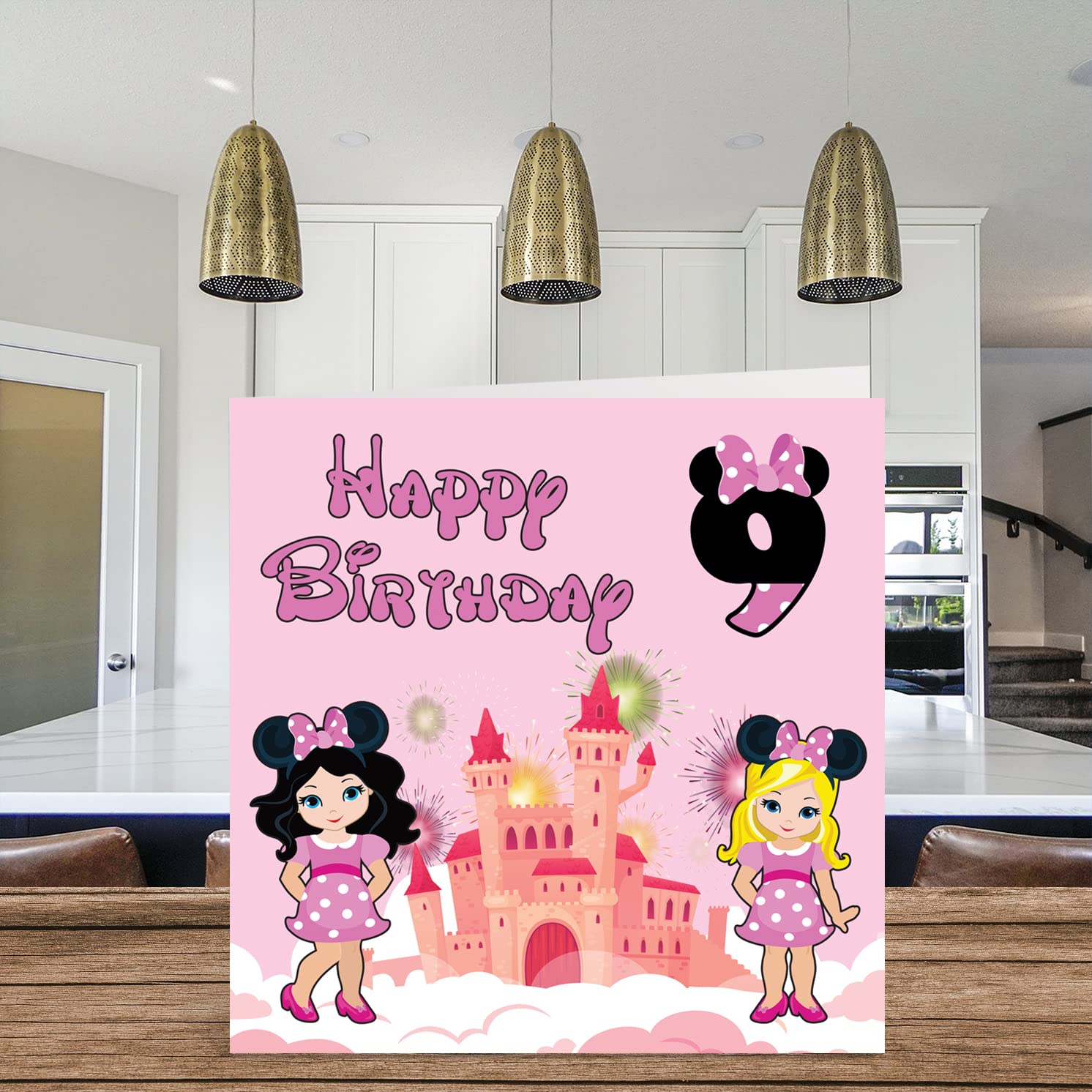 Carte D'anniversaire 9 Ans Pour Fille – Château De Souris