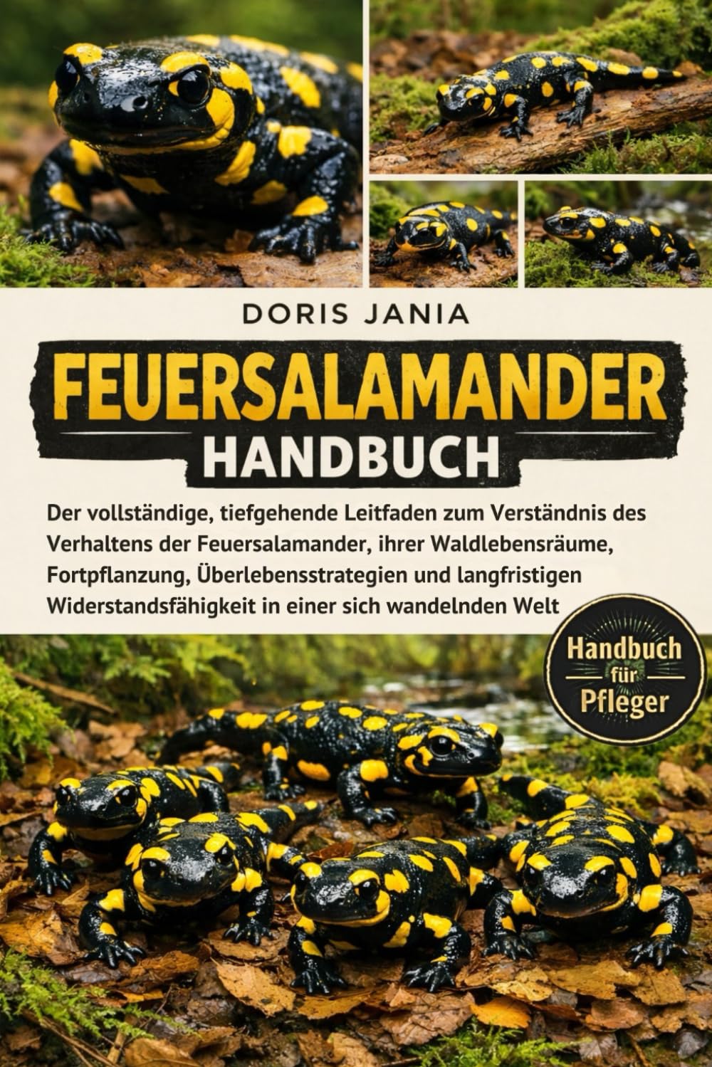 FEUERSALAMANDER-HANDBUCH: Der vollständige, tiefgehende Leitfaden zum Verständnis des Verhaltens der Feuersalamander, ihrer Waldlebensräume, ... in einer sich wandelnden Welt