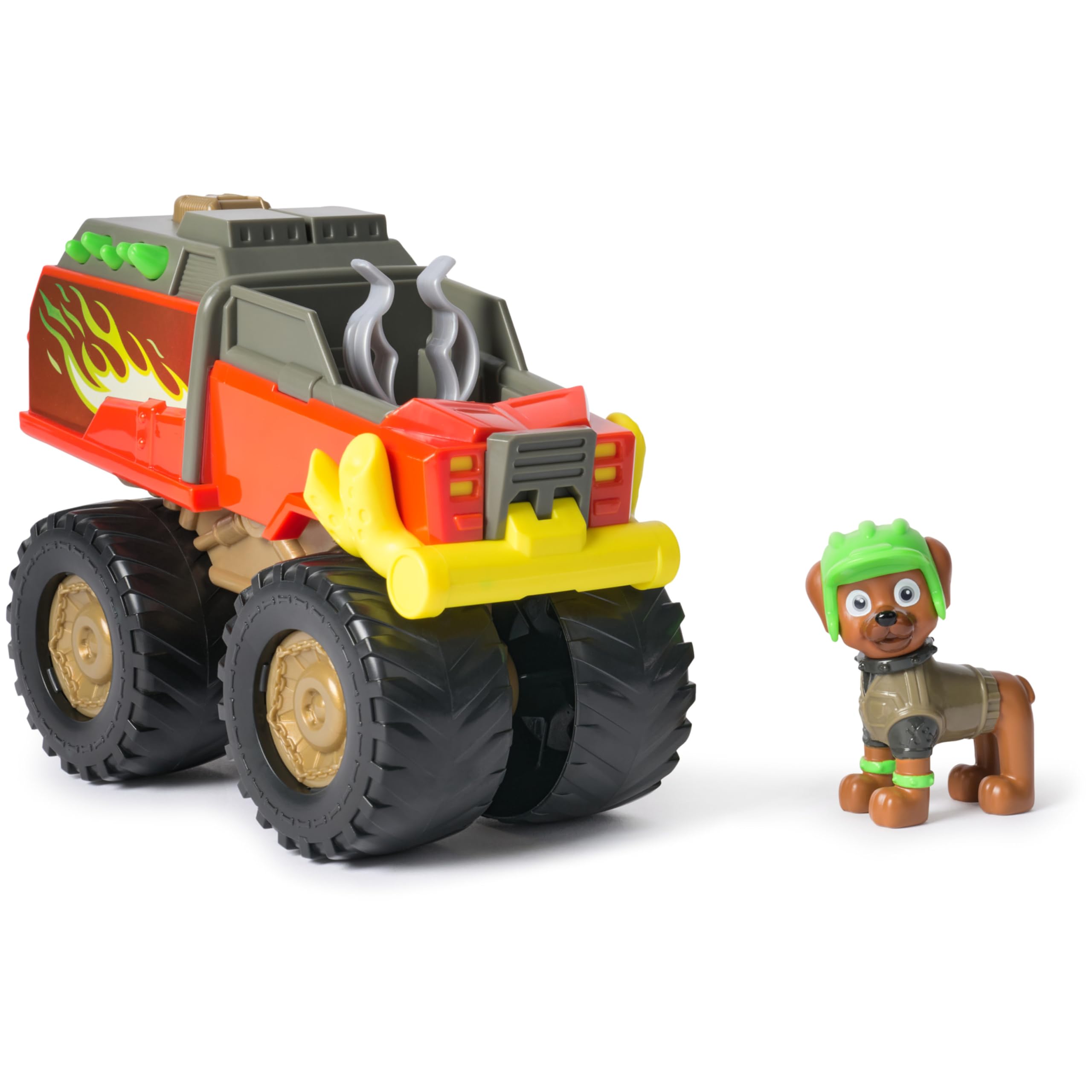 Paw Patrol: Rescue Wheels Boomer’s Monster Truck, Toy Truck with Vehicle Transformation and Collectible Action Figure, Kids’ Toys for Boys & Girls Ages 3+