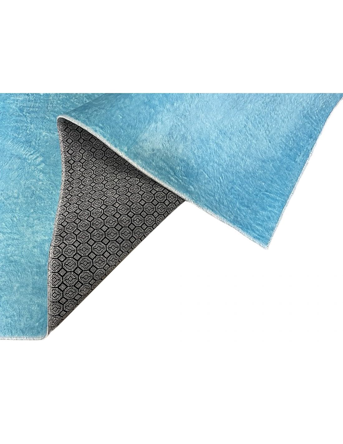 Mani Textile Tapis Uni Bleu 120x180cm