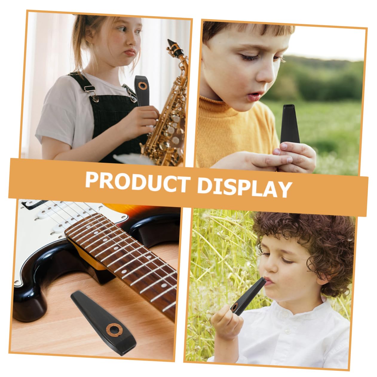 OFFSCH 2 Pack Instruments Wooden Set for Adults Beginner Carry Bag for Outdoor