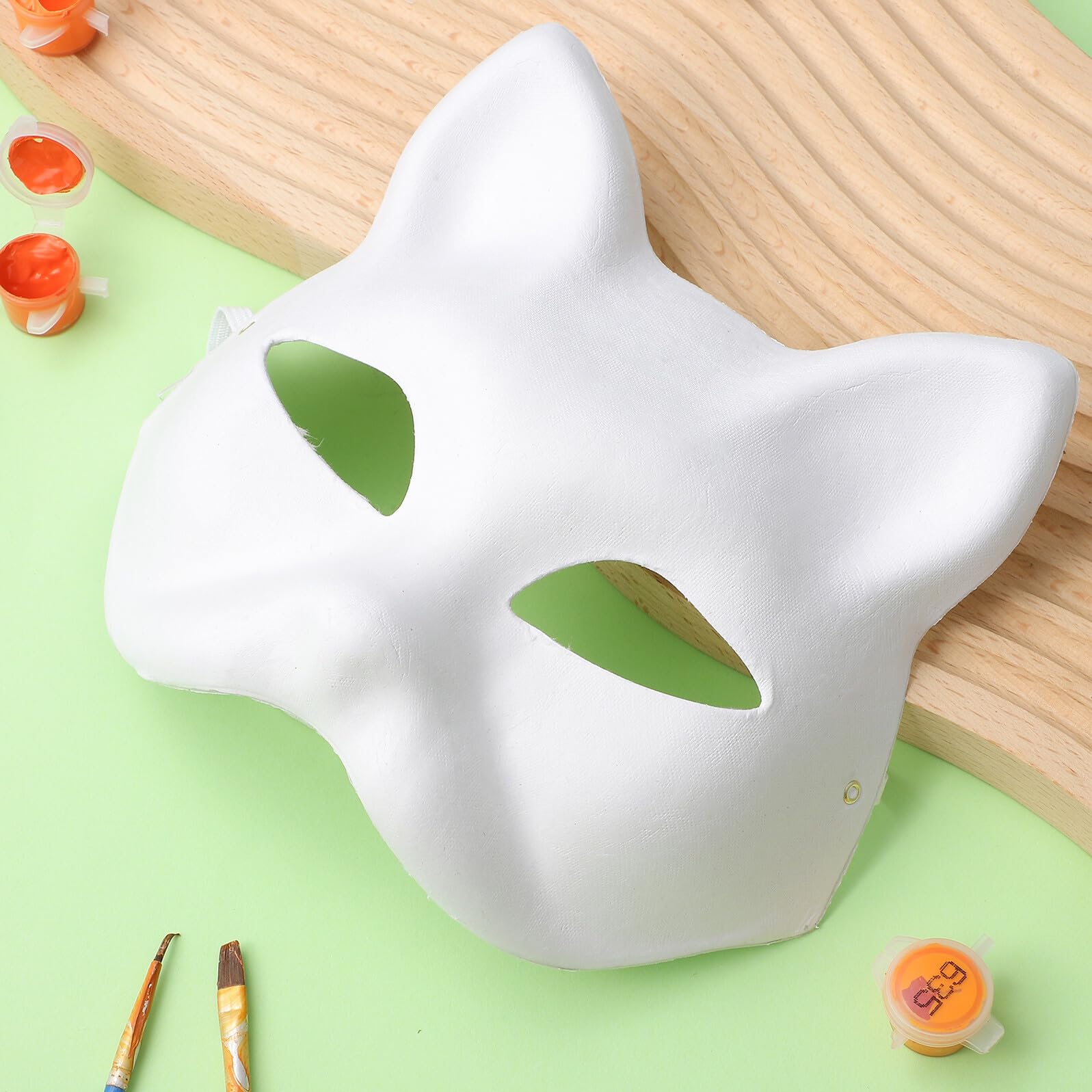 Holibanna 5 Pezzi Maschere Dipingere Maschere Bianche Vuote in per Cosplay Feste in Maschera e Decorazioni DIY