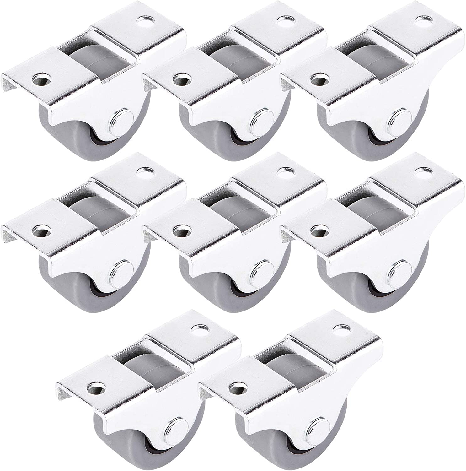 8 Ruedas Laterales Pequeñas, Mini Ruedas Delgadas, Ruedas No Giratorias Ruedas Direccionales De Goma 95866028