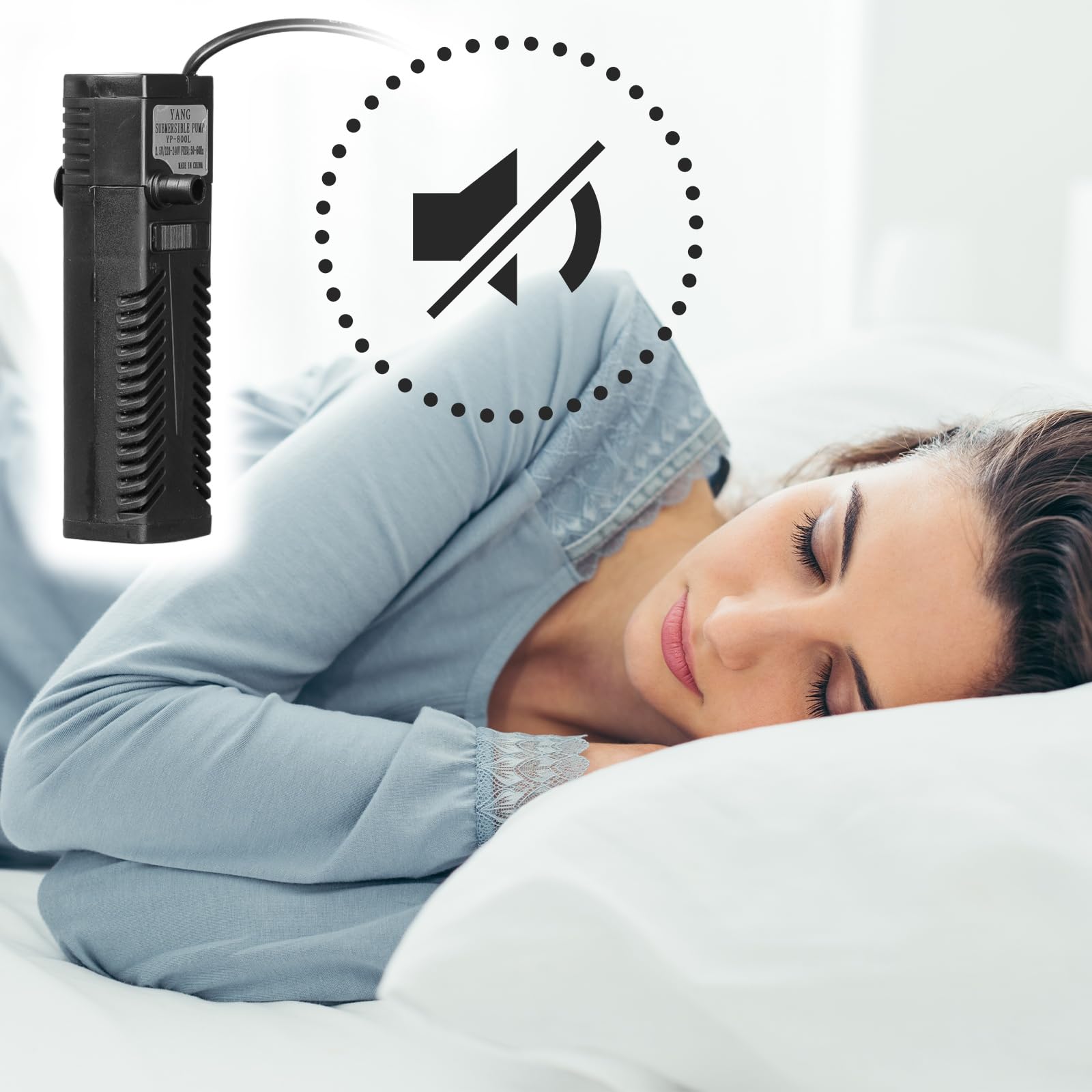 Arona – Elegante Juego de Acuario de 3 litros en Negro – Juego Completo con Filtro, iluminación LED y Cubierta – Ideal para Principiantes, Oficina y hogar