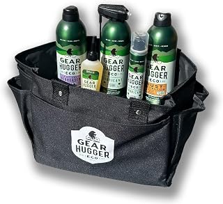 Gear Hugger Go-Bag - Lubricant, Degreaser, Dry Bike Lubricant & Rust Remover - Eco-Friendly, Garage Door Lubricant, Heavy Duty Oven Cleaner & Rust Protection - Plant-Based, No Petroleum, No PTFE
