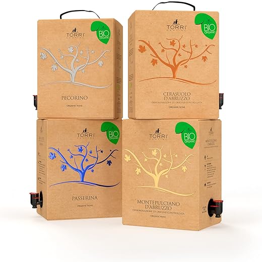 Promo Selection Bag in Box 5L Organic Torri Cantine