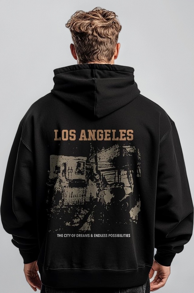 Nobero Oversized Hoodies for Man Stylish | 280 GSM Rich Cotton Fleece Printed Oversized Fit Hooded Full Sleeve Oversized Sweatshirt for Men | Stylish Casual Wear Winter Hoodies for Men