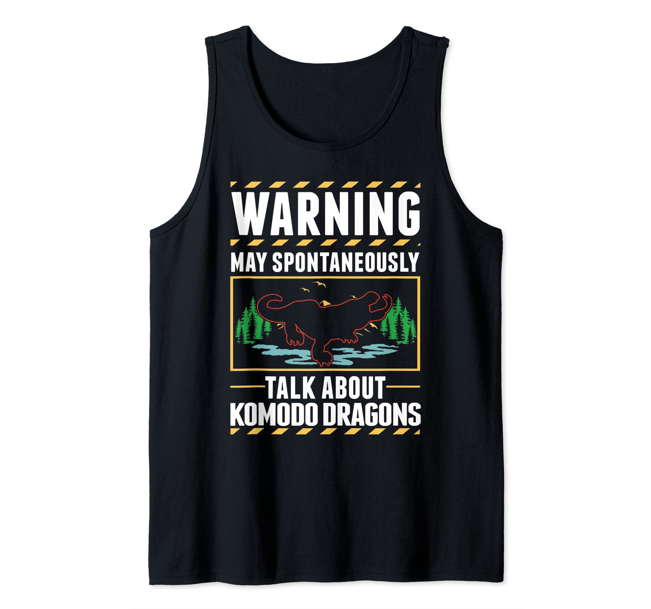 Komodo Dragon Komodo Monitor Lizard Tank Top