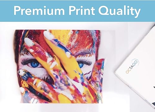 Miniatura 6 de Papel de transparencia de inyección de tinta (100% transparente) para impresoras, película de transparencia de inyección de tinta de color, hojas de