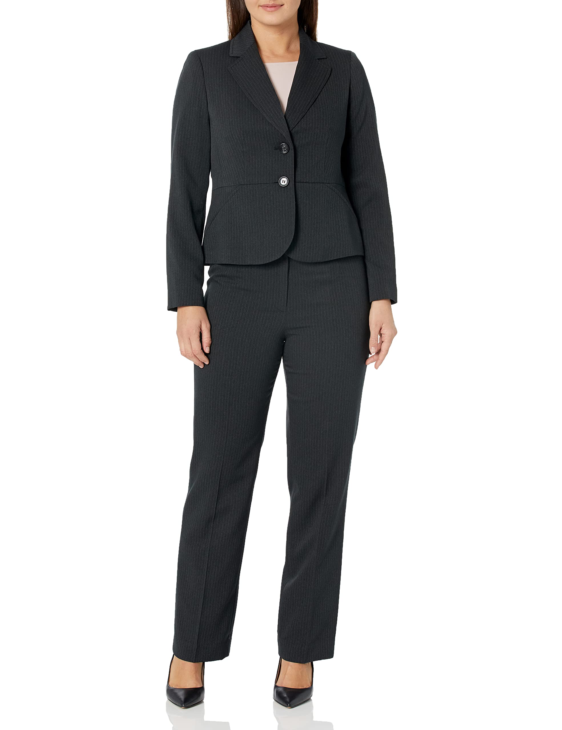 Le Suit Womens Jacket Pant Suit 50041020-169