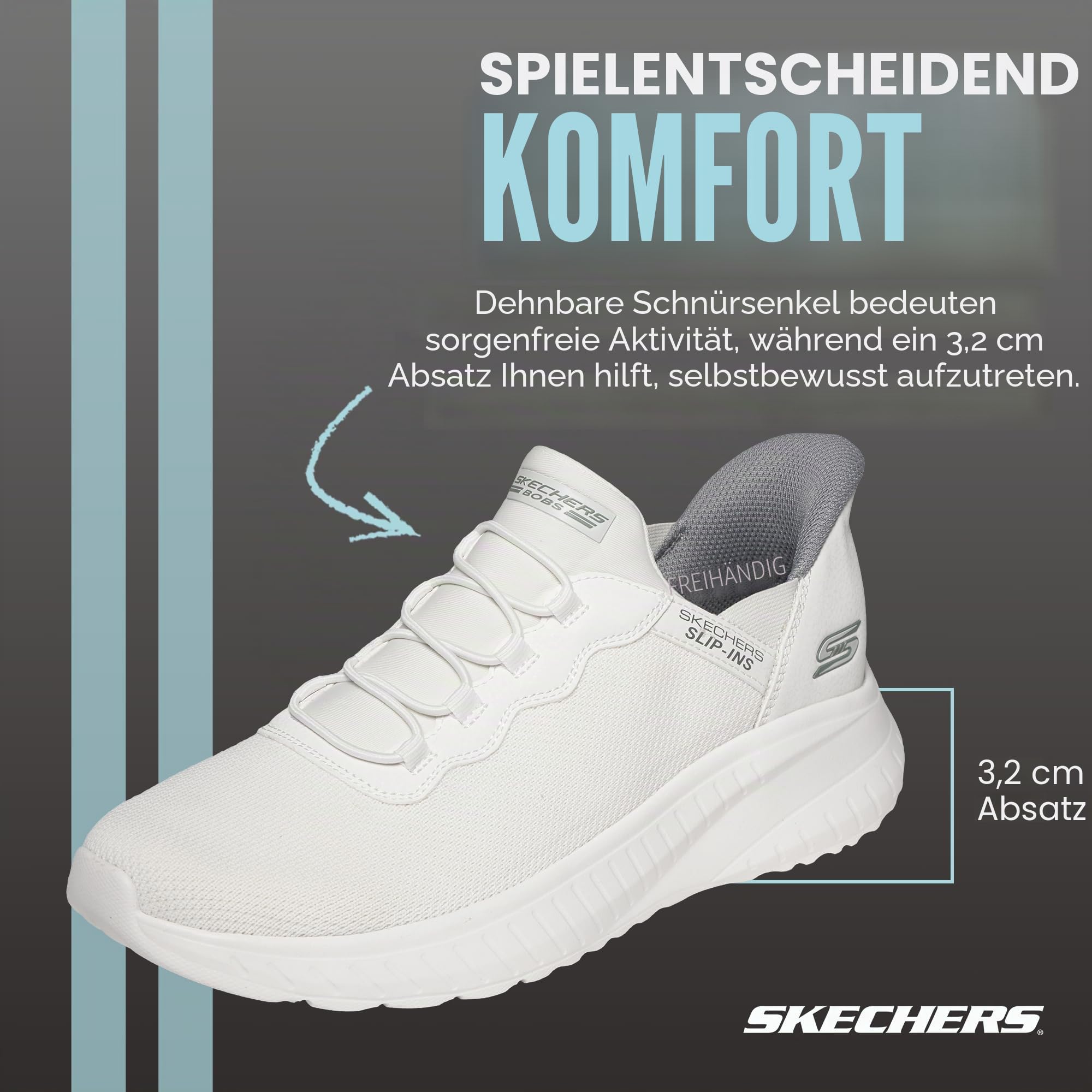 Skechers Hands Free Slip-ins Bobs Squad Chaos – In Color, Sneaker für Damen