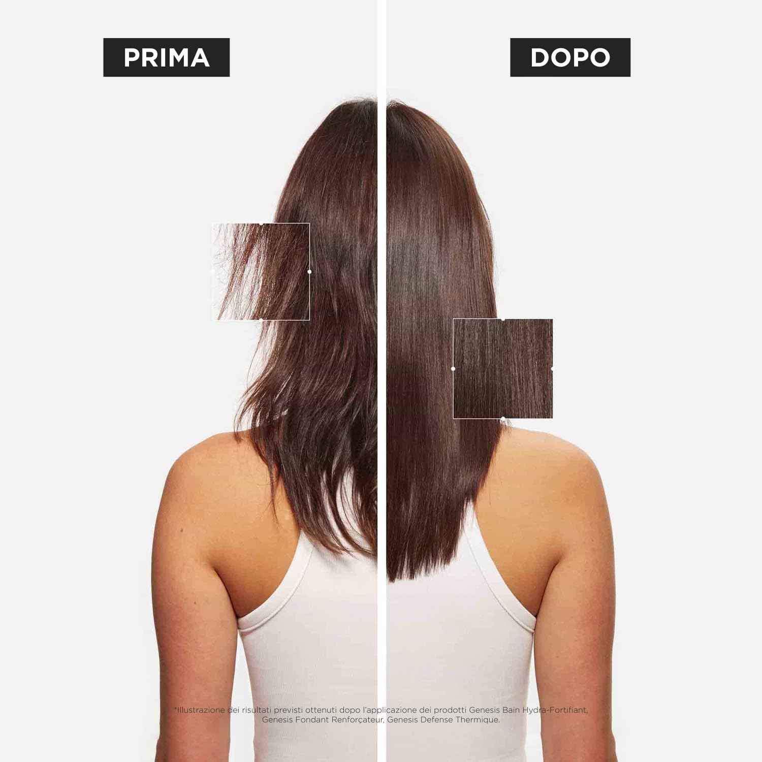Kérastase, Genesis, Shampoo Professionale Fortificante per Capelli Indeboliti, Capelli Sani e Forti, Con Cellule Native di Stella Alpina e Radice di Zenzero, Bain Hydra-Fortifiant