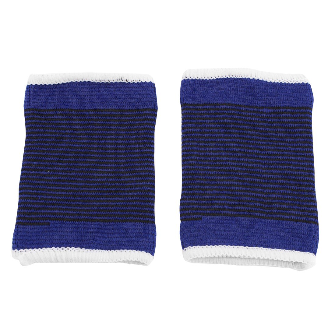 ZHuidjo Polyester Sports Elastic Carpal Tunnel Support Sprain Band Strap Wrist Brace 2 Pcs Blue (SN: 225 111 541 a9e acd)