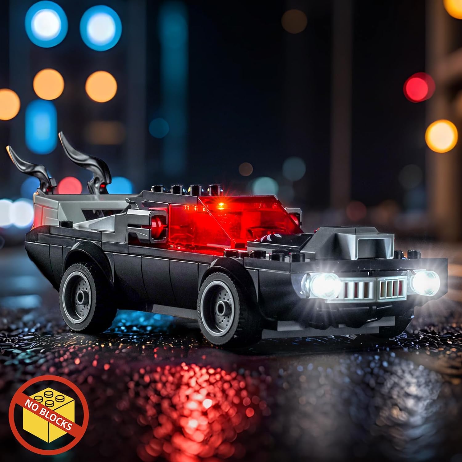 BrickBling LED Lighting Compatible with Lego Venom Muscle Car - Light Kit Compatible with Lego 76309 - Exluding Model Car