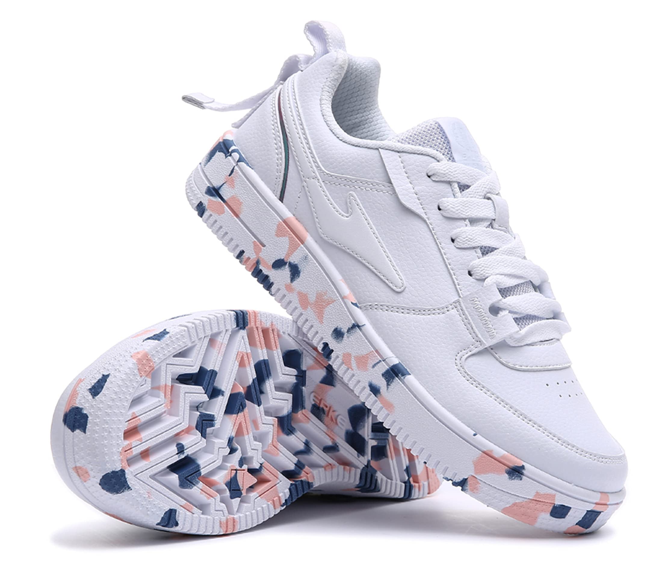 Women's White Sneakers With Arch Support Womens Fashion