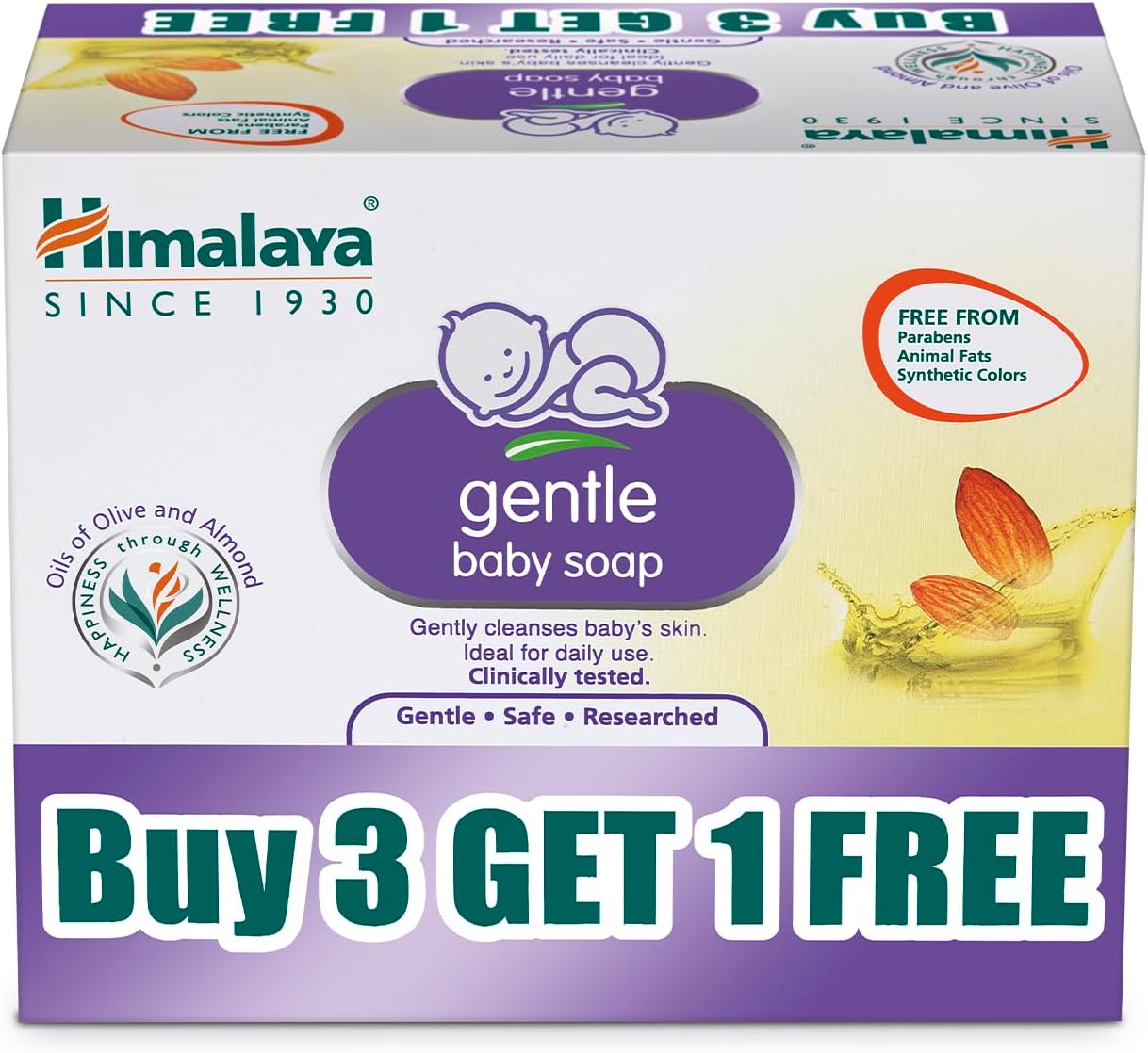 Himalaya Gentle Baby Soap (75g)