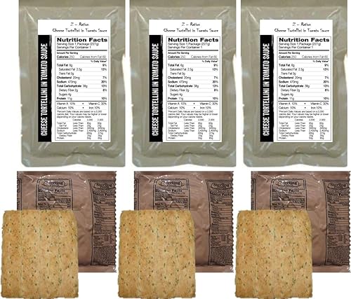 Miniatura 4 de MRE Paquete de 3 combinaciones de platos principales (platos principales y acompañantes) - 1 Insp. Fecha 2022