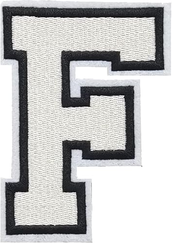 Miniatura 39 de Parches de letras para planchar de 3.1 pulgadas, parche de letras individuales bordadas para ropa, vestido, sombrero, jeans, accesorios