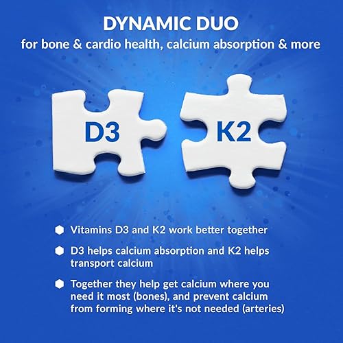 Miniatura 4 de BioTrust Sol Joy - Vitamina D3 de alta potencia con vitamina K2-60 cápsulas blandas