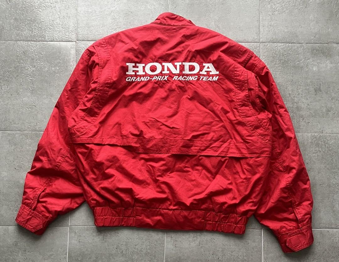 80s F1 ホンダ 中綿 ジャケット ブルゾン Amazon.co.jp: 80s〜90s ホンダ レーシングジャケット F1 中綿