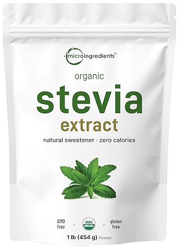 Miniatura 9 de Micro Ingredients Polvo con 90 de extracto de stevia orgánica endulzante natural sin calorías 1