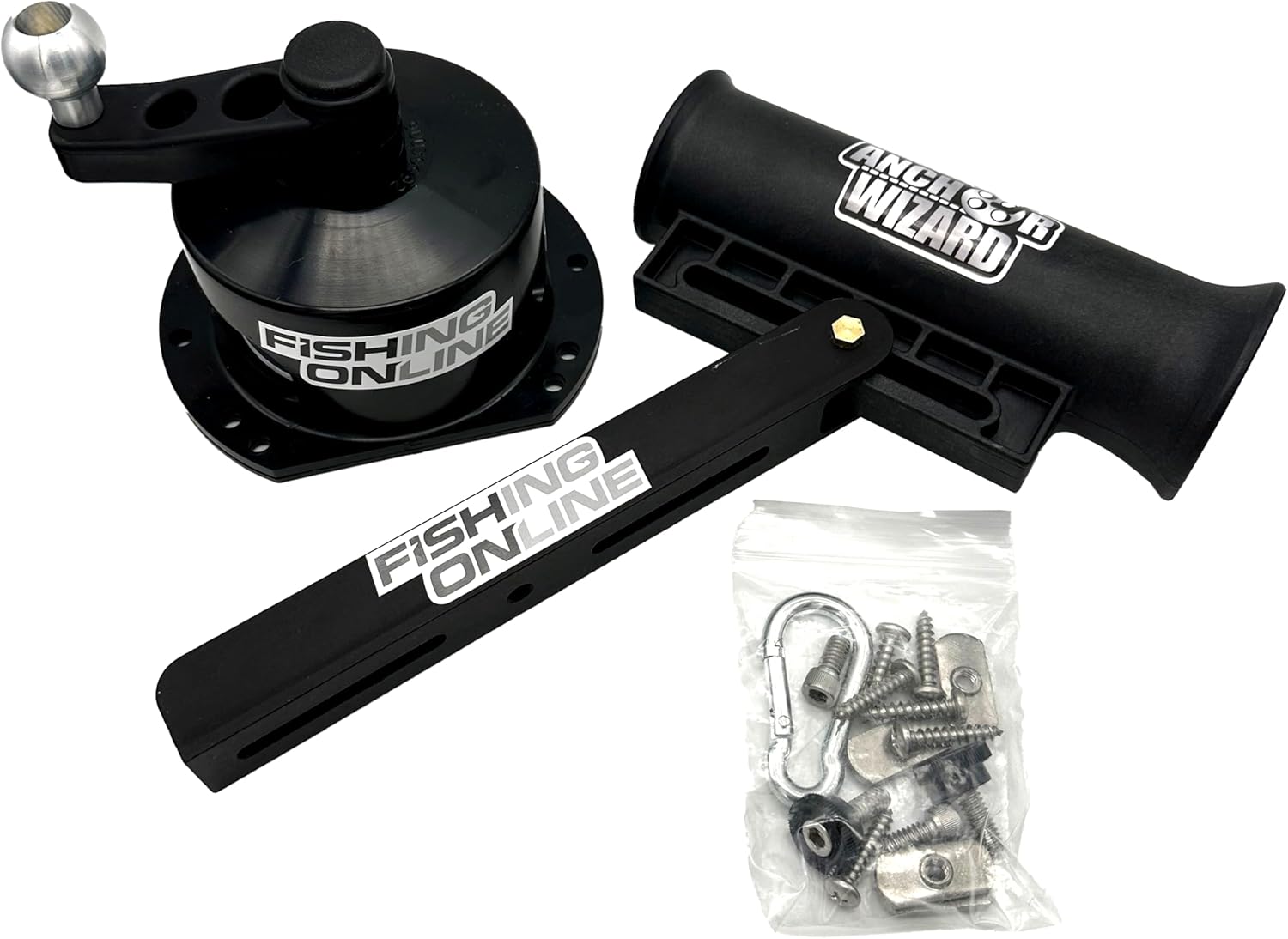 Fishing Online Anchor Wizard Low Profile Kayak Anchor System (Combo (Anchor and Chute))