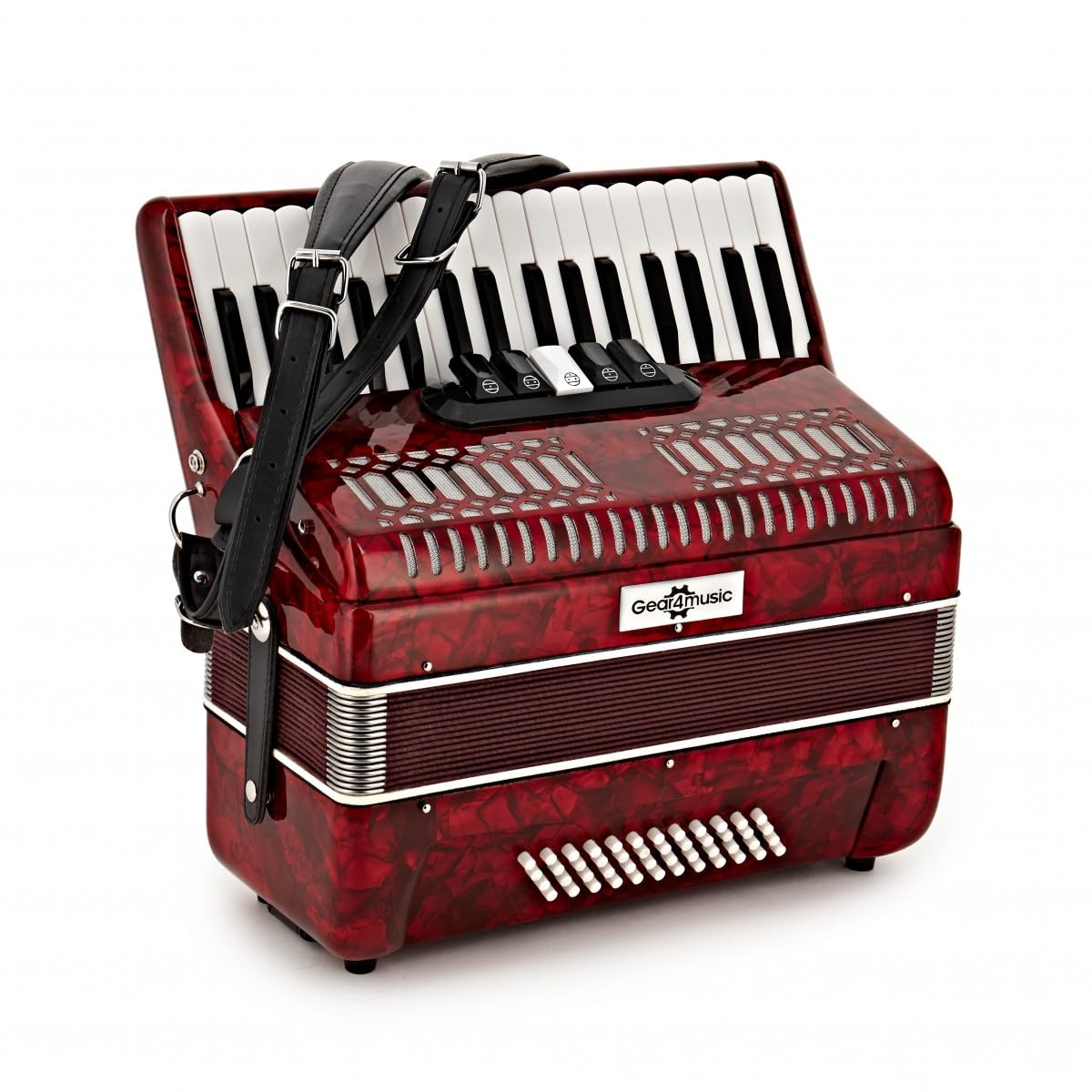 Fisarmonica Deluxe da 48 Bassi di Gear4music