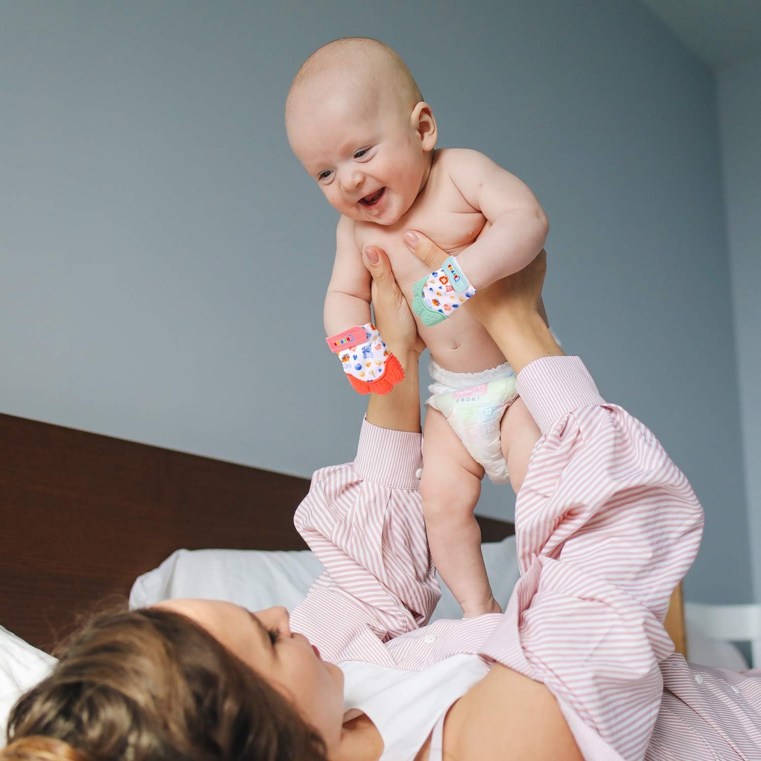 Style De Bande Dessinee Couleurs Corail Et Menthe Nepak 2 Pcs Mitaines De Dentition Pour Bebes Gant De Dentition Mitaine De Dentition En Silicone Apaisante Pain Relief Age 3 12 Mois Proteger Bebe Sucettes Et Anneaux Style De Bande Dessinee Couleurs Corail Et Menthe Nepak 2 Pcs Mitaines De Dentition Pour Bebes Gant De Dentition Mitaine De Dentition En Silicone Apaisante Pain Relief Age 3 12 Mois Proteger Bebe Sucettes Et Anneaux