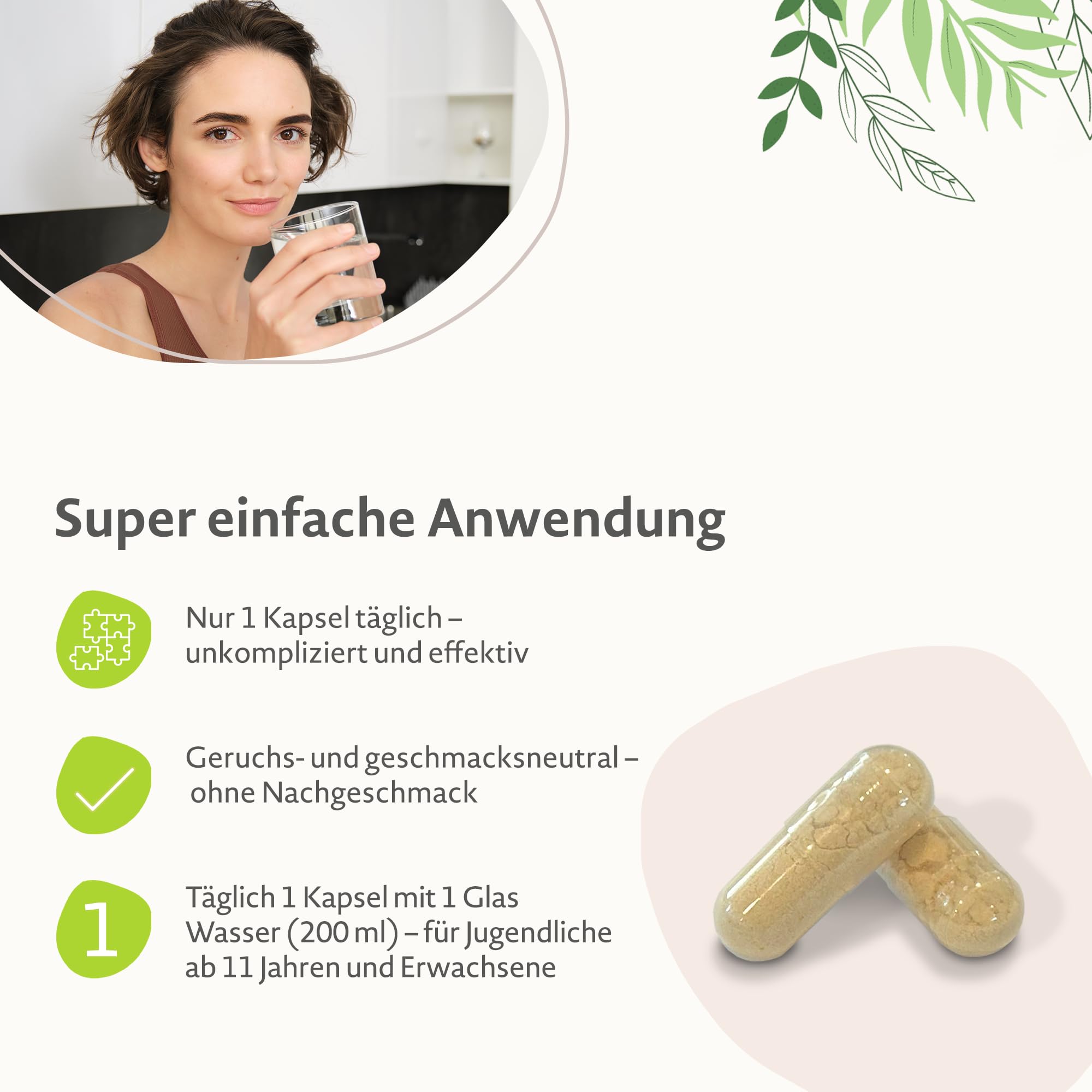 Cellavita – Nattokinase Vita hochdosiert 2000 FU 90 vegane Kapseln im Glas –Calciumlieferant aus Sojafermentation mit Sango Meereskoralle – Nahrungsergänzungsmittel einfach dosierbar & ohne Zusätze