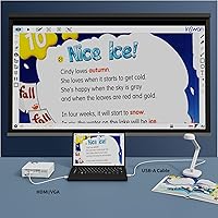 Vista 9 de Cámara de documentos USB INSWAN INS-1 — 8MP Ultra HD, enfoque automático, LED, micrófono incorporado, compatible con Windows, Mac, iPad, Chromebook