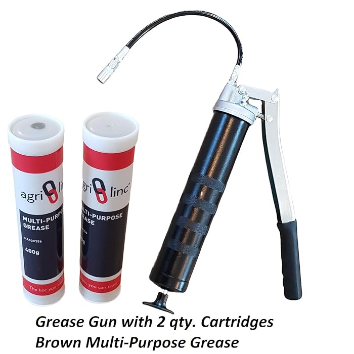Buy Heavy Duty Grease Gun With 2 Grease Cartridges Bundle Offer