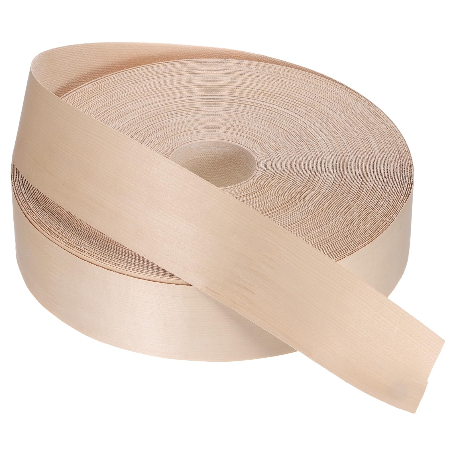 PATIKIL Maple Edge Banding, 76 mm x 75 m Wood Veneer Tape Pre-glued Flexible Plywood Edge Banding with Hot Melt Adhesive for Furniture Restoration(3" x 250ft) โ image 1