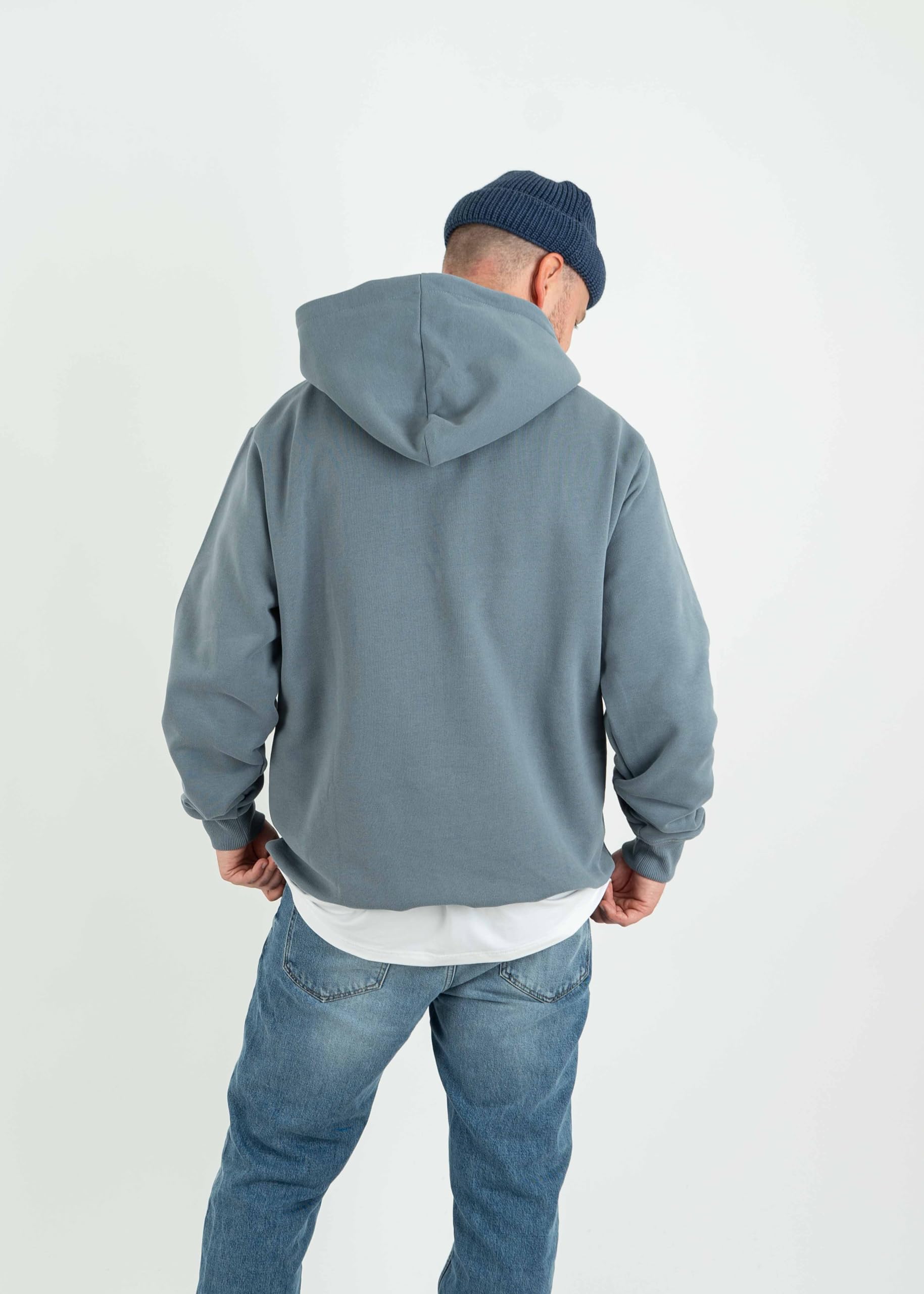 NOORLYS MIKA Hoodie Herren & Damen Pullover aus 100% Baumwolle - Kapuzen-Pullover Herren Hoodie Damen Sweatshirt Pulli Hoody Hoodies Kapuzenpullover