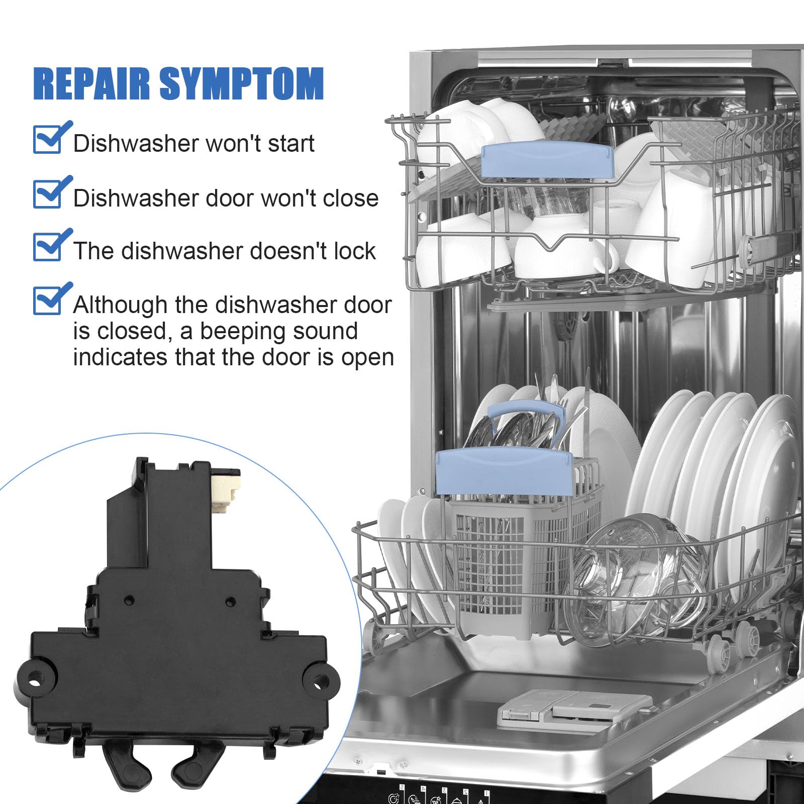 コミケ　C106 DISHWASHER1910 ウォーターカード　コンプ Amazon.com: WD21X10490 Replacement Dishwasher Door for GE