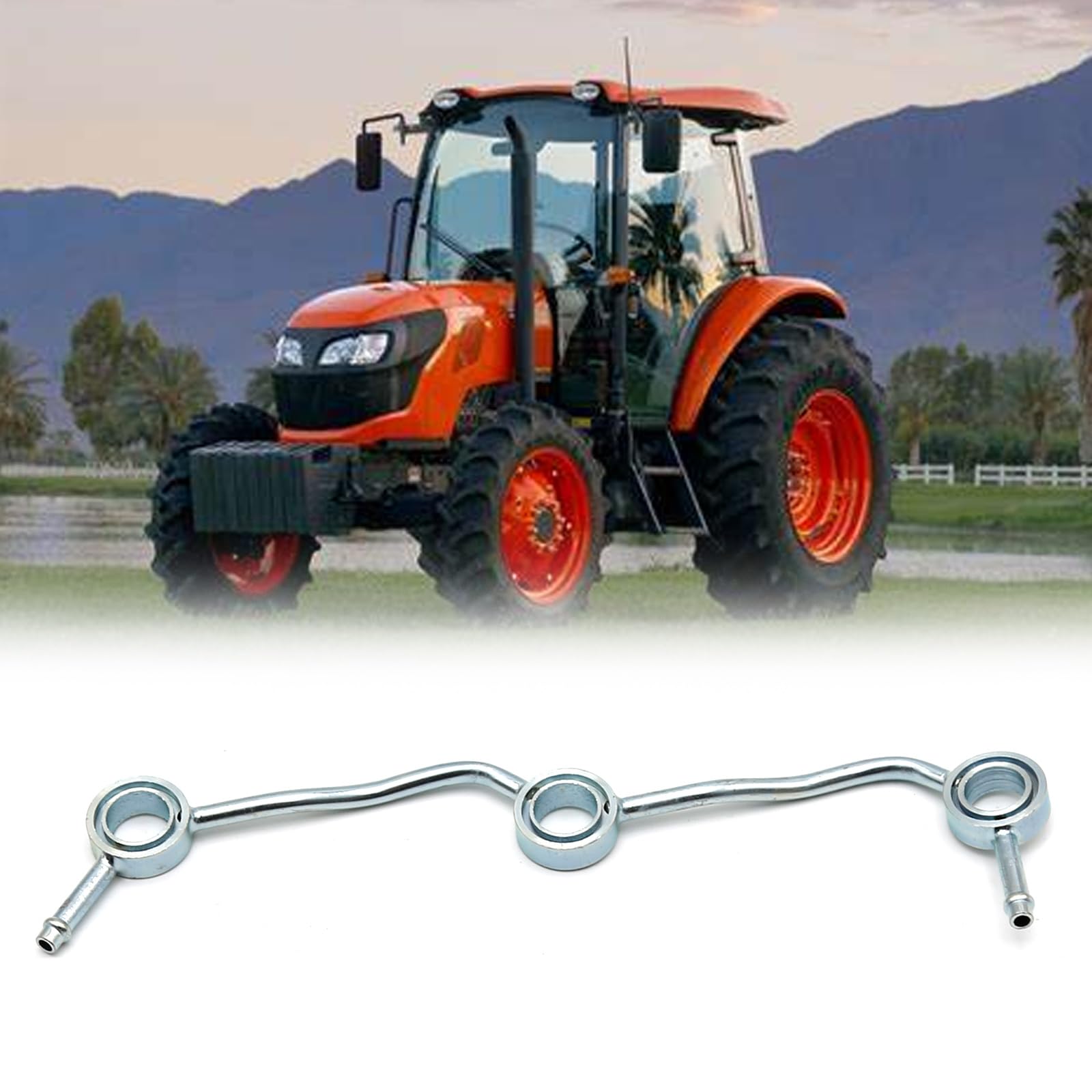 Tuyau Retour Trop-plein Carburant Kubota – Acier Inox Et Aluminium, Compatible D1105 D905 D1005 D1305 ZD Series