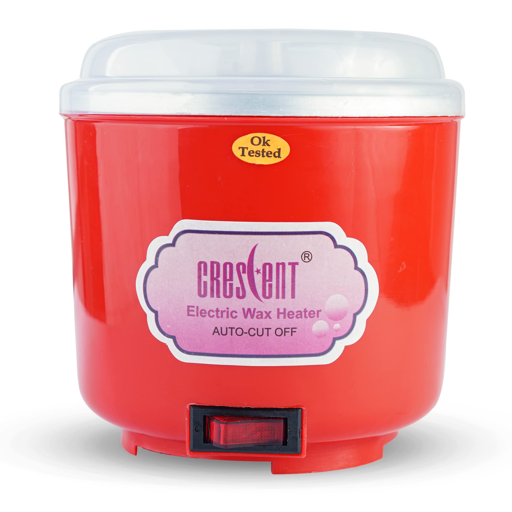 CRESCENT Professional Electric Wax Heater With Automated Temperature Control For Women, Shock Proof, Red - 1 Piece-image-33