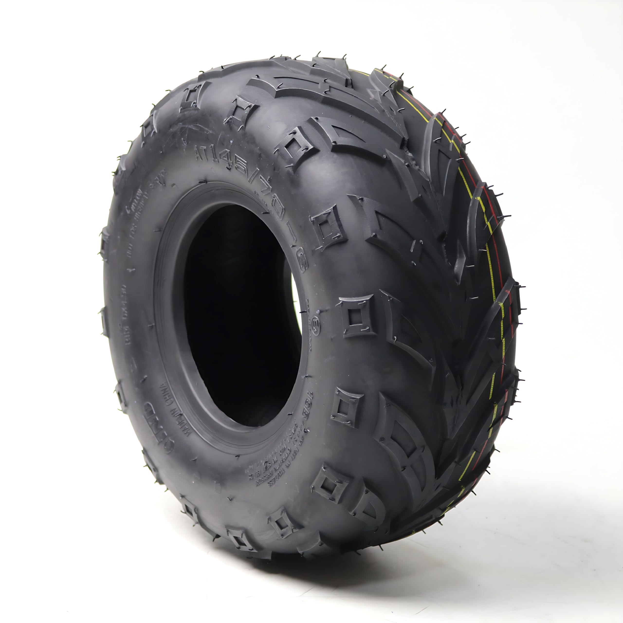 Garvee Set 2 Pneumatici ATV/UTV 21x7.00-10 Tubeless 4PR All-Terrain Off-Road - Tassello direzionale per argilla termale/sabbia/trail - Per cerchio 10" - 21X7.00-10 4PR QD116