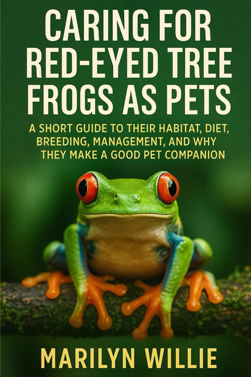Caring for Red-Eyed Tree Frogs as pet