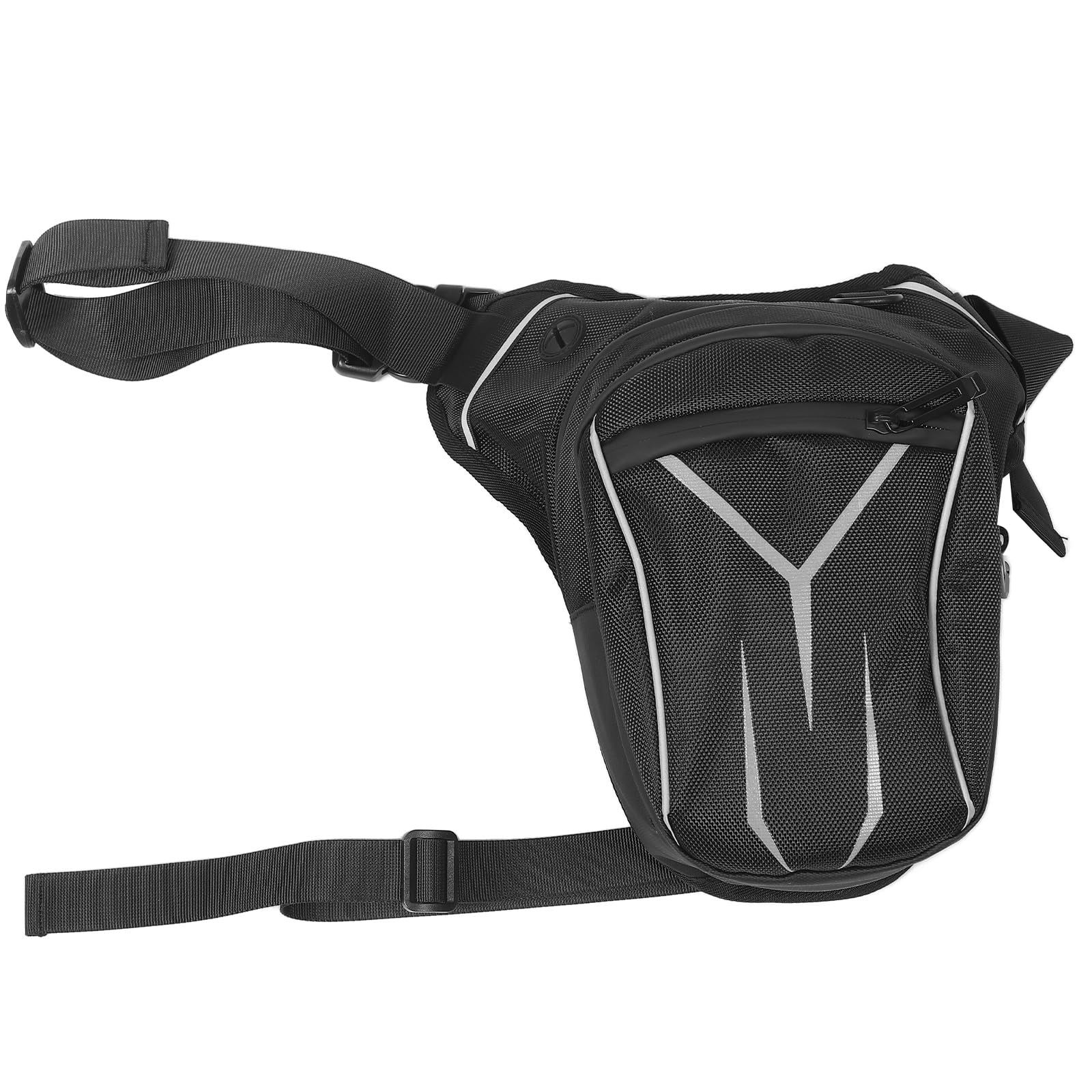 UPKOCH Riñonera para Motocicleta Bolsa De Pierna Ajustable Riñonera Deportiva para Correr Camping Bolsa para Guardar El Teléfono Multifuncional para Deportes y Motocicleta