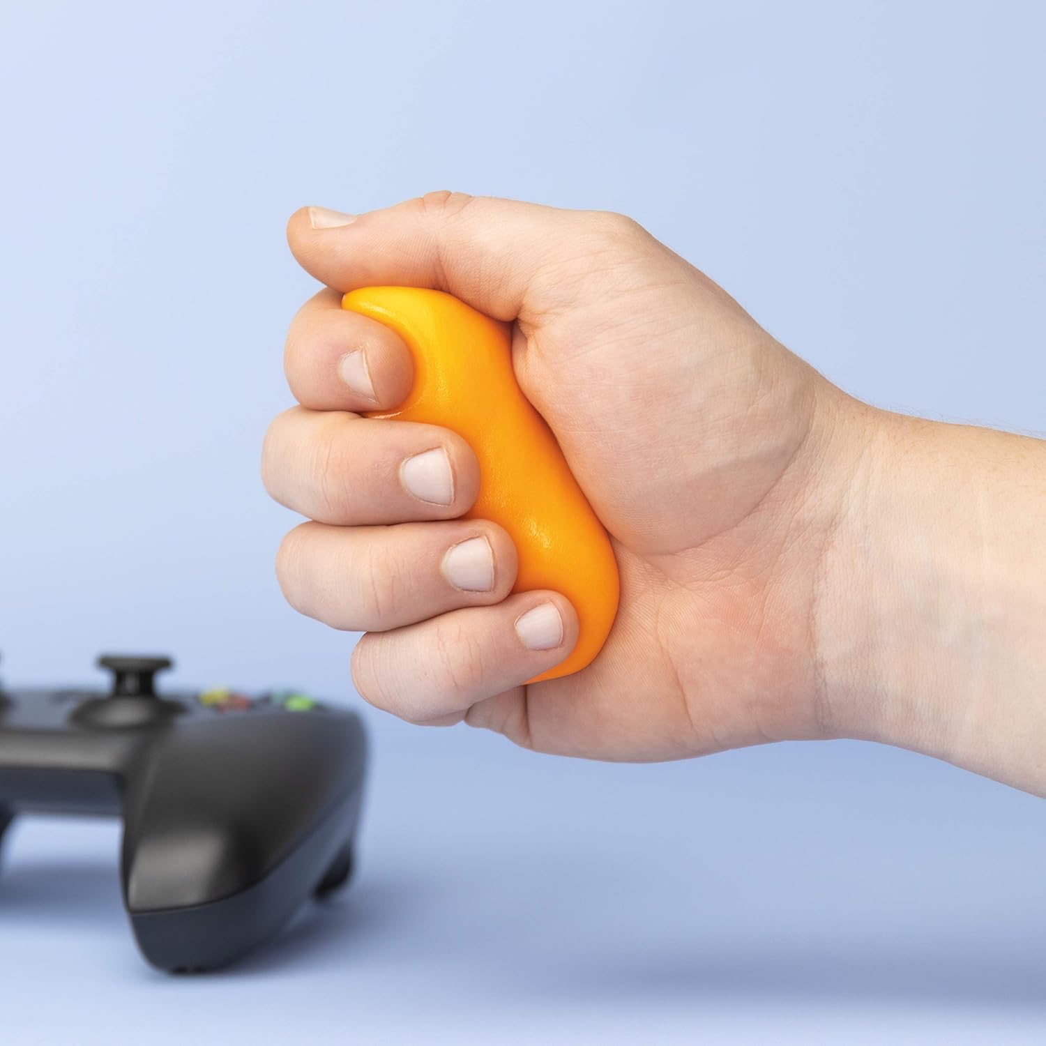 Paladone PP6417 Esports Gamer Putty-Orange Dough for Stress Relief and Hand Exercise