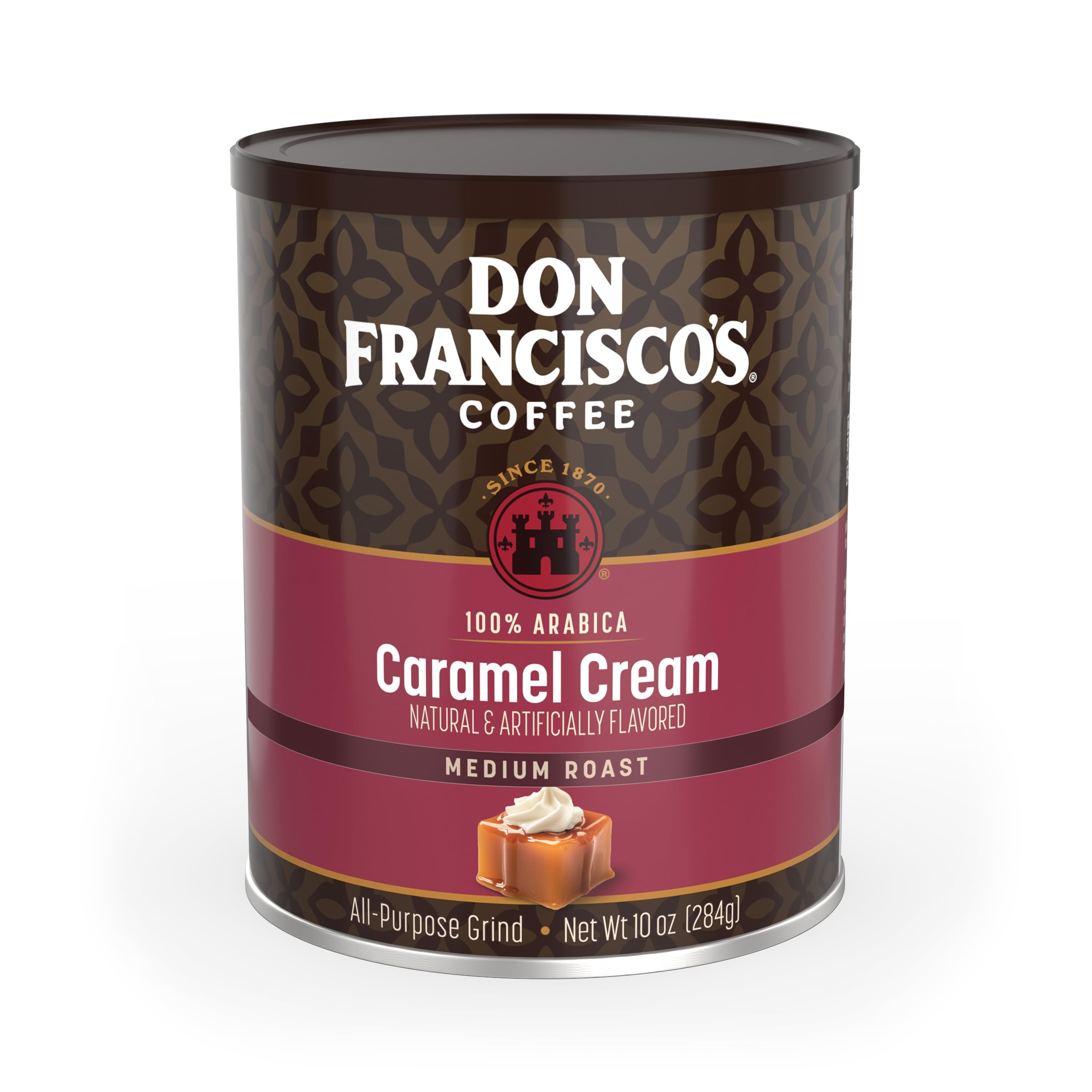 Don Francisco's Caramel Cream Ground Flavored Coffee: Rich