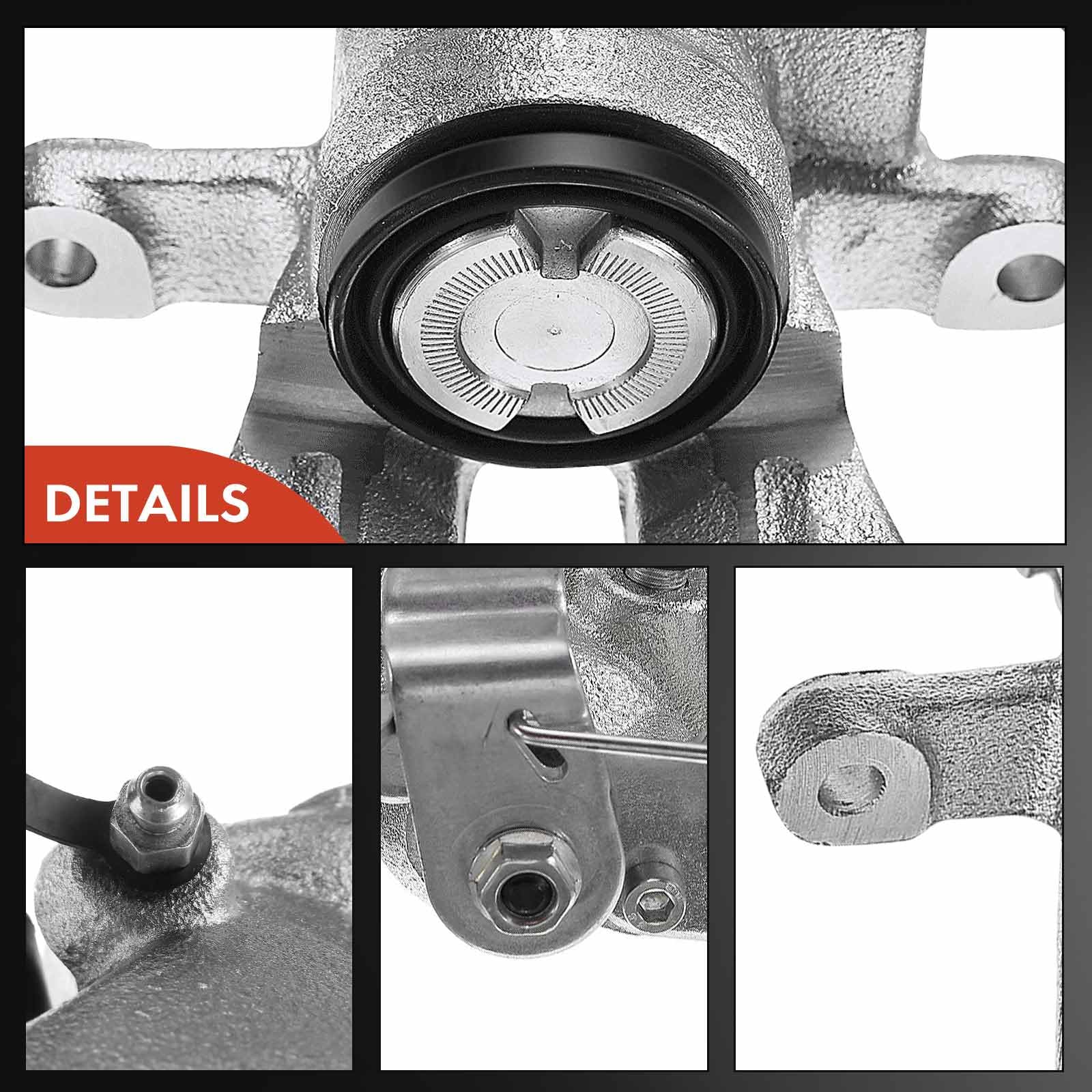 Frankberg Pinza freno posteriore sinistra 1738988 | Compatibile con: Galaxy WA6, Mondeo IV BA7, Focus II DA DP HCP, S-Max WA6, Mondeo IV Berlina BA7, K.u.g.a I Van