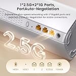 Tenda WiFi 7 Mesh System BE3600 – Dual Band Mesh WiFi System for Home, Covers Up to 6,600 Sq. Ft., Seamless Mesh Network with 3 Gigabit Ports, Supports 160+ Devices, MLO, VPN, 4K QAM, ME3 Pro (3-Pack)
