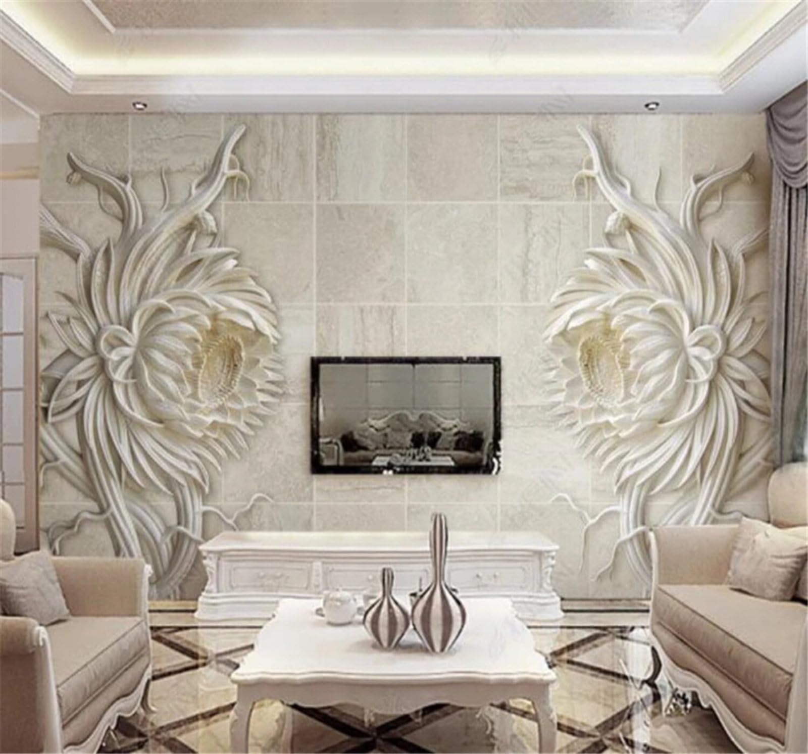 Embossed Textured Gravel Relief Sunflowers 3D Wallpaper Easy Install Feature Office Living Room Sofa Bedroom TV Background Wall Decoration-250cm×170cm