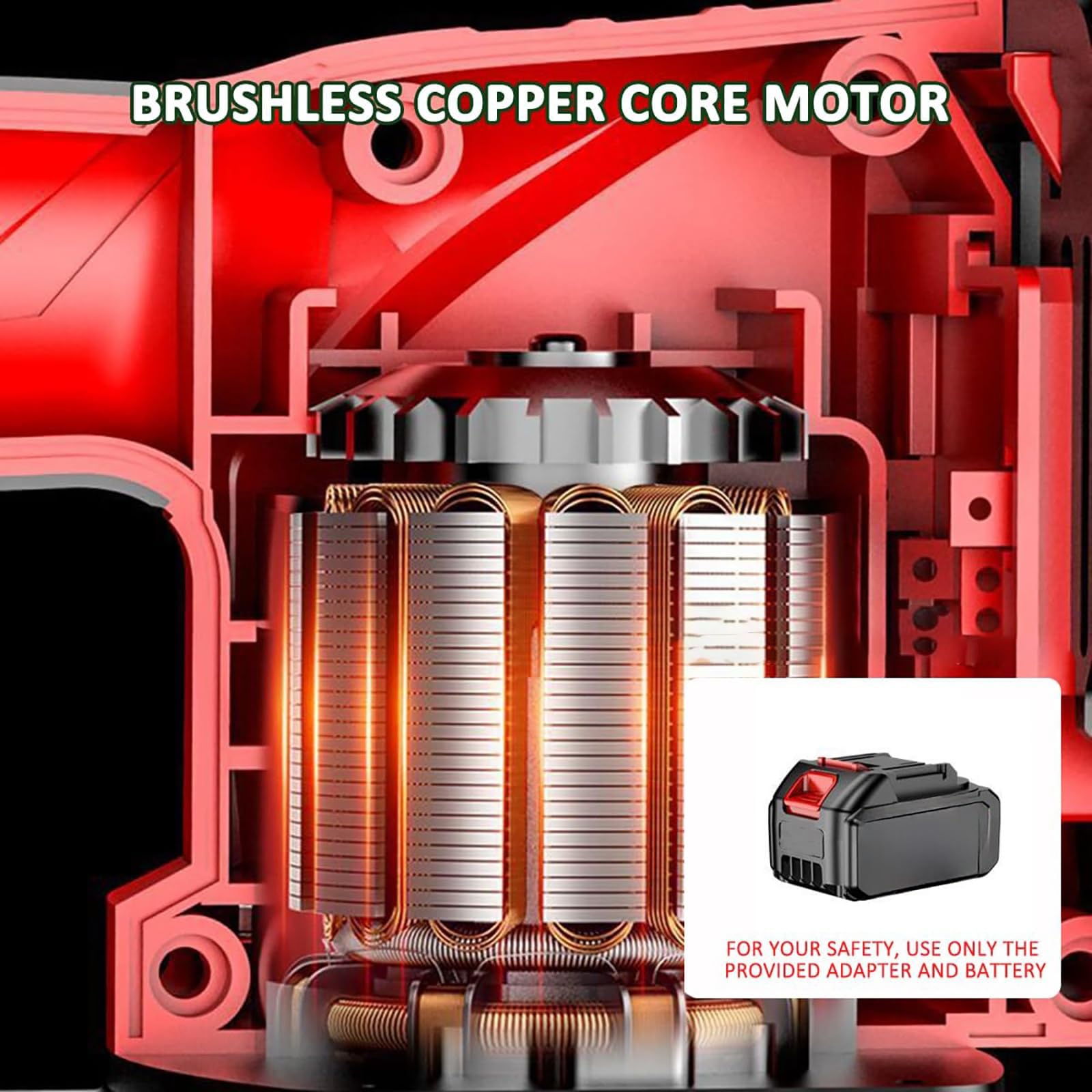 Cosechadora de Té Inalámbrica, 6 Velocidades, Brushless, 2 Baterías