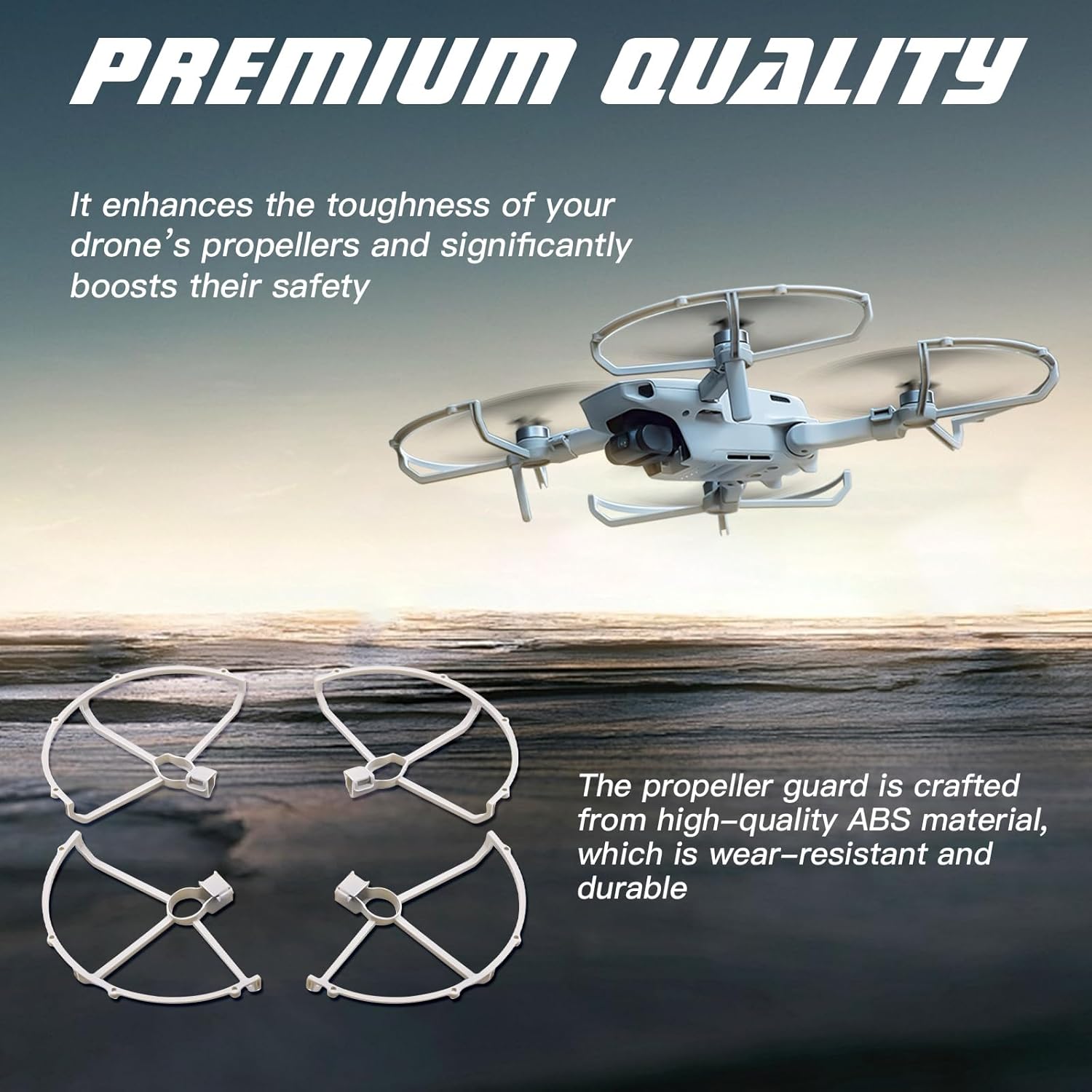 x xotic tech Propellers Replacement Low-Noise and Quick-Release 4726 Blades Props Propeller Guard Protector Compatible with DJI Mini 2 SE/Mini SE/Mini 2/Mini 4k Drone(20PCS)