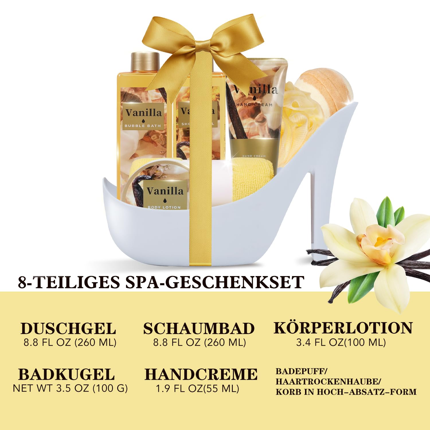 Regalo Donna Compleanno, Set Regalo Donna, Set Bagno Spa, Confezione Relax Compleanno, Pamper Island - Classico Blu / Viola