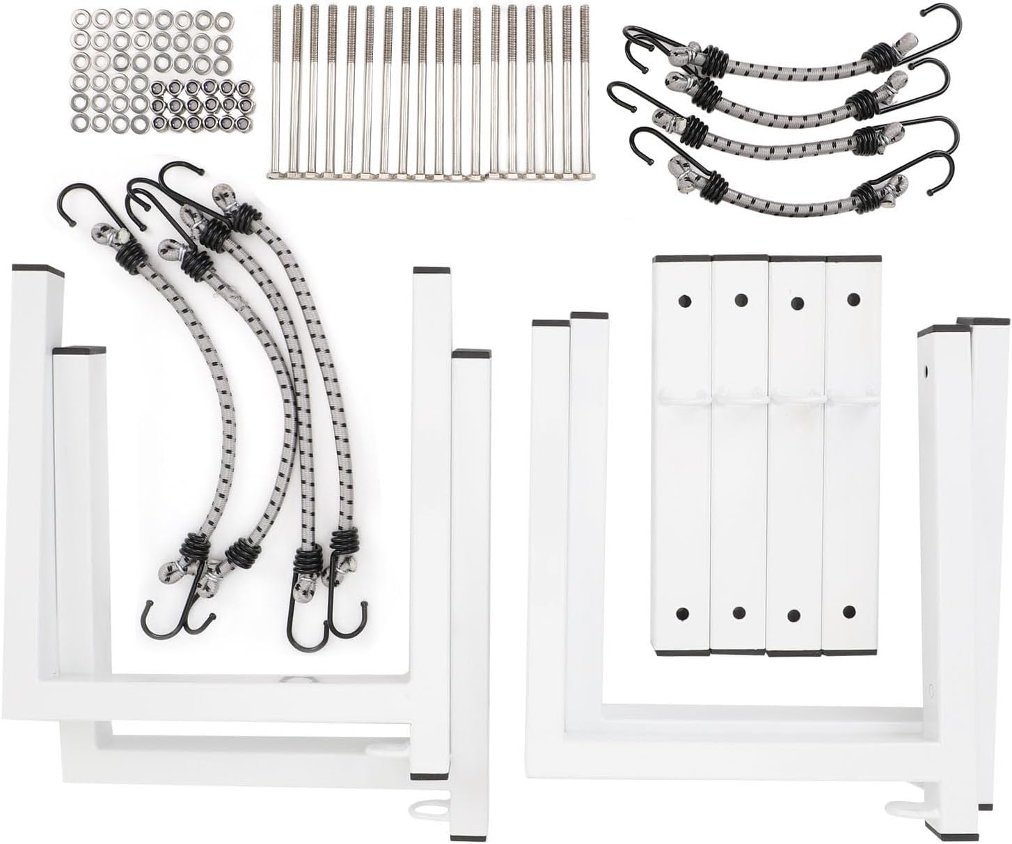 VINGVO Trailer Ladder Rack for Enclosed Trailers, Adjustable 6 to 9 Ft